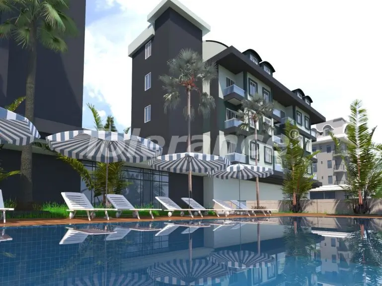 Apartment from the developer in Oba, Alanya sea view pool installment - buy realty in Turkey - 28909