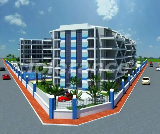 Appartement van de ontwikkelaar in Oba, Alanya zwembad - onroerend goed kopen in Turkije - 2965
