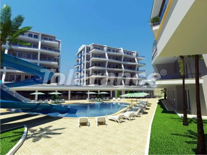 Apartment du développeur еn Oba, Alanya piscine - acheter un bien immobilier en Turquie - 2968