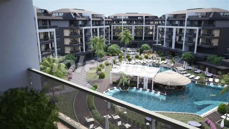 Apartment from the developer in Oba, Alanya with pool with installment - buy realty in Turkey - 39434