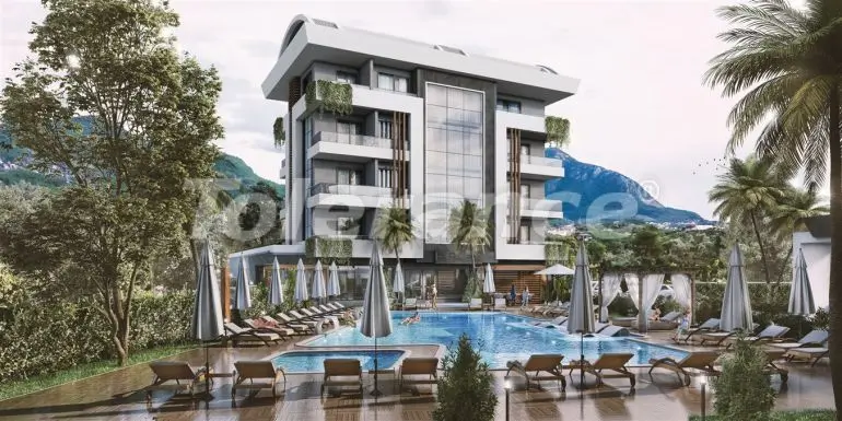Apartment from the developer in Oba, Alanya with pool with installment - buy realty in Turkey - 39995
