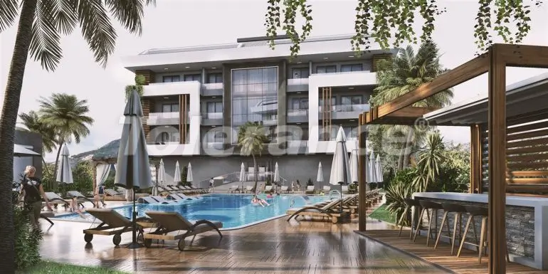 Apartment from the developer in Oba, Alanya with pool with installment - buy realty in Turkey - 39998