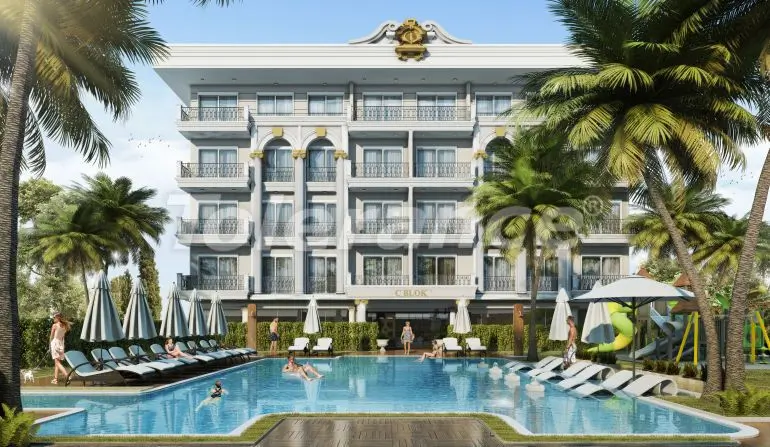 Appartement du développeur еn Oba, Alanya piscine - acheter un bien immobilier en Turquie - 40063