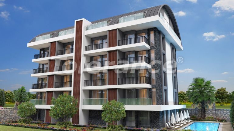 Apartment from the developer in Oba, Alanya with pool - buy realty in Turkey - 41279
