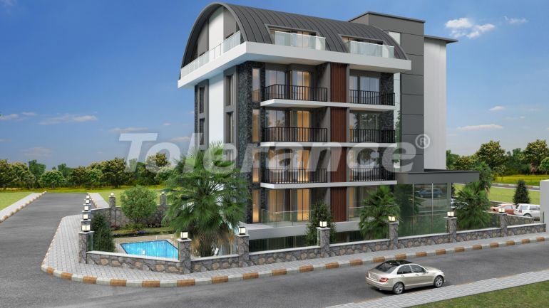 Appartement van de ontwikkelaar in Oba, Alanya zwembad - onroerend goed kopen in Turkije - 41280