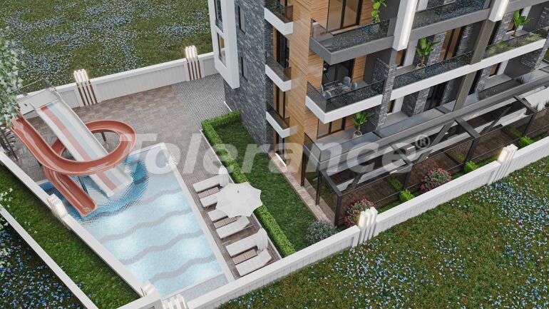 Appartement van de ontwikkelaar in Oba, Alanya zwembad afbetaling - onroerend goed kopen in Turkije - 60960
