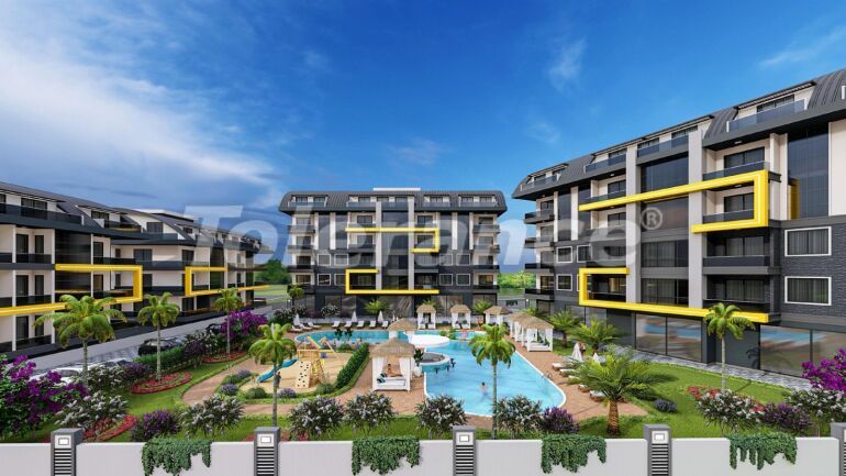 Apartment vom entwickler in Oba, Alanya pool ratenzahlung - immobilien in der Türkei kaufen - 61040