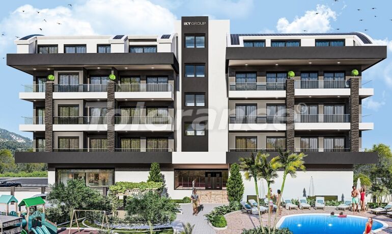 Apartment vom entwickler in Oba, Alanya pool ratenzahlung - immobilien in der Türkei kaufen - 61067