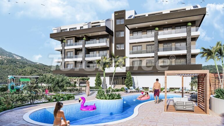Appartement du développeur еn Oba, Alanya piscine - 61072 Appartement du développeur еn Oba, Alanya piscine - acheter un bien immobilier en Turquie - 61072