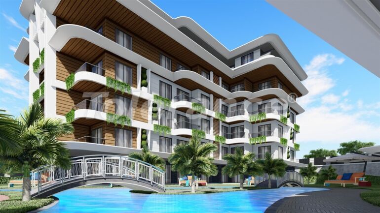 Appartement van de ontwikkelaar in Oba, Alanya zwembad afbetaling - 63771 Appartement van de ontwikkelaar in Oba, Alanya zwembad afbetaling - onroerend goed kopen in Turkije - 63771