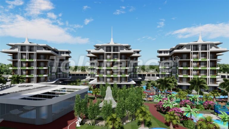 Appartement van de ontwikkelaar in Oba, Alanya zwembad afbetaling - 63772 Appartement van de ontwikkelaar in Oba, Alanya zwembad afbetaling - onroerend goed kopen in Turkije - 63772