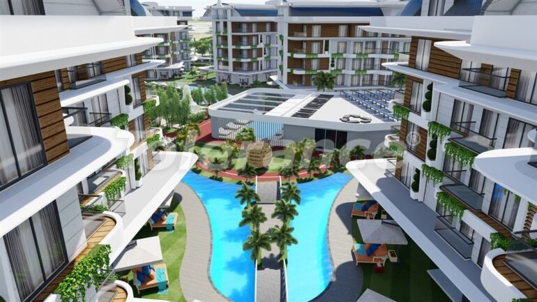 Appartement van de ontwikkelaar in Oba, Alanya zwembad afbetaling - 63773 Appartement van de ontwikkelaar in Oba, Alanya zwembad afbetaling - onroerend goed kopen in Turkije - 63773