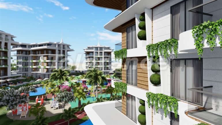 Appartement van de ontwikkelaar in Oba, Alanya zwembad afbetaling - 63776 Appartement van de ontwikkelaar in Oba, Alanya zwembad afbetaling - onroerend goed kopen in Turkije - 63776