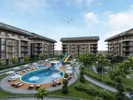 Apartment in Oba, Alanya sea view pool installment - buy realty in Turkey - 39222