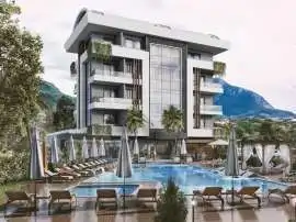 Apartment from the developer in Oba, Alanya with pool with installment - buy realty in Turkey - 39995