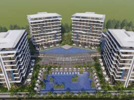 Apartment from the developer in Okurcalar Alanya with sea view with pool with installment - buy realty in Turkey - 61676