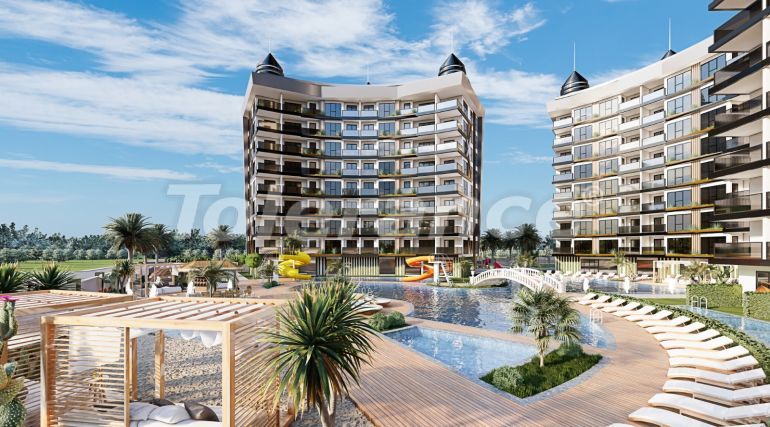 Apartment from the developer in Payallar, Alanya with sea view with pool with installment - buy realty in Turkey - 50427