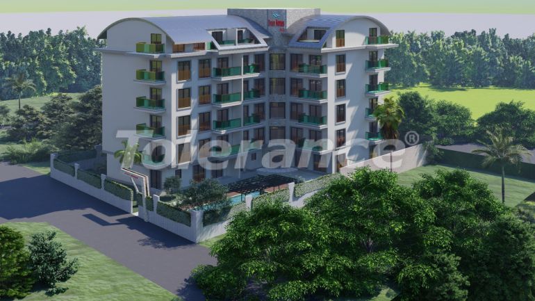 Apartment from the developer in Payallar, Alanya with pool with installment - buy realty in Turkey - 51278