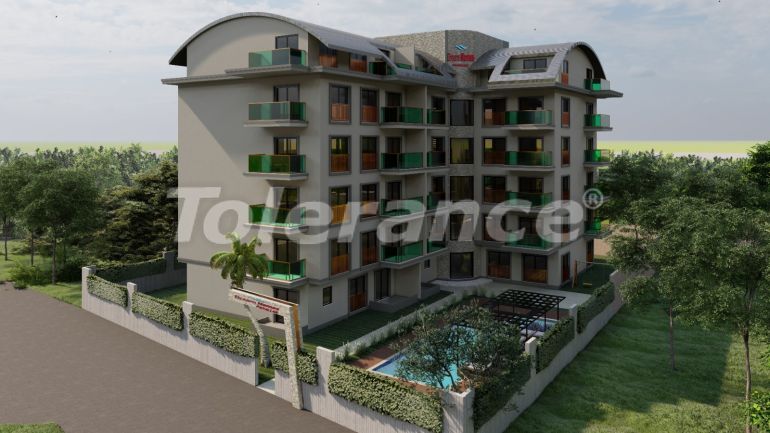 Apartment from the developer in Payallar, Alanya with pool - buy realty in Turkey - 51282