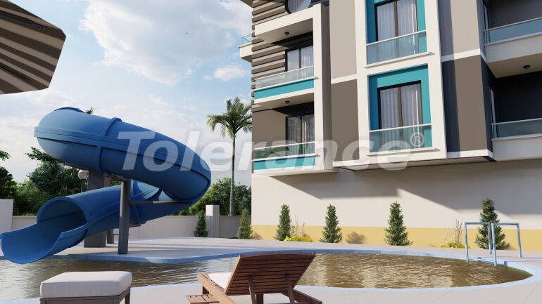 Apartment from the developer in Payallar, Alanya with pool with installment - buy realty in Turkey - 60624