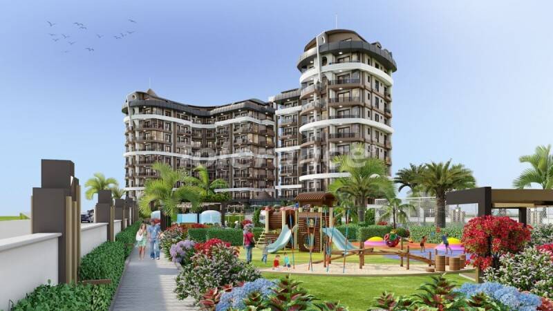 Appartement du développeur еn Payallar, Alanya vue sur la mer piscine versement - acheter un bien immobilier en Turquie - 63709
