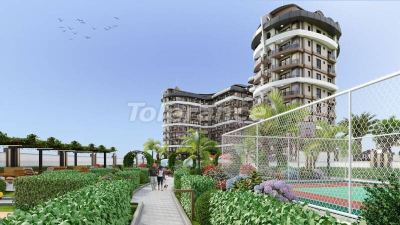 Appartement du développeur еn Payallar, Alanya vue sur la mer piscine versement - acheter un bien immobilier en Turquie - 63713