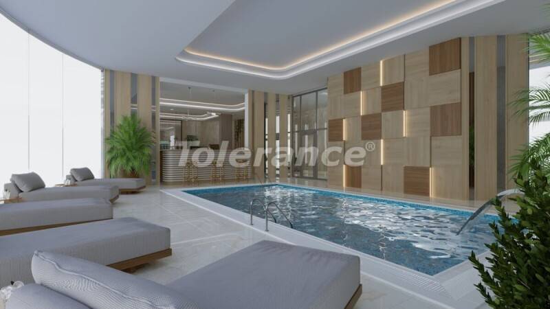 Appartement du développeur еn Payallar, Alanya vue sur la mer piscine versement - acheter un bien immobilier en Turquie - 63714