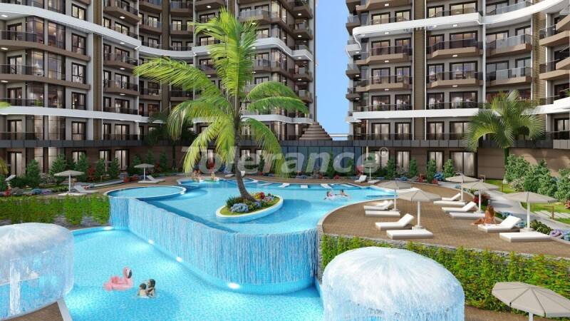 Appartement du développeur еn Payallar, Alanya vue sur la mer piscine versement - acheter un bien immobilier en Turquie - 63715