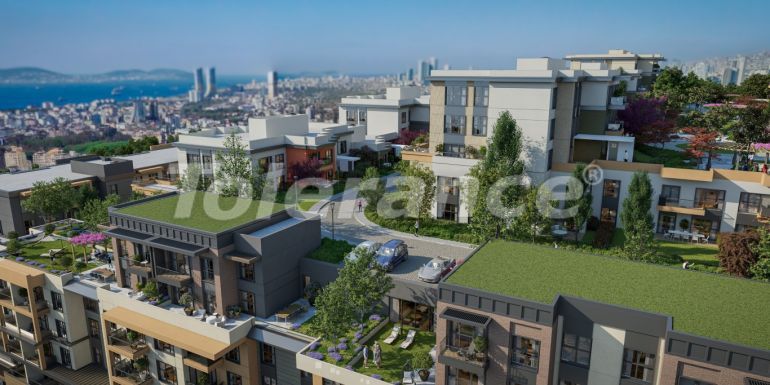 Apartment from the developer in Pendik, İstanbul with sea view with installment - buy realty in Turkey - 132492