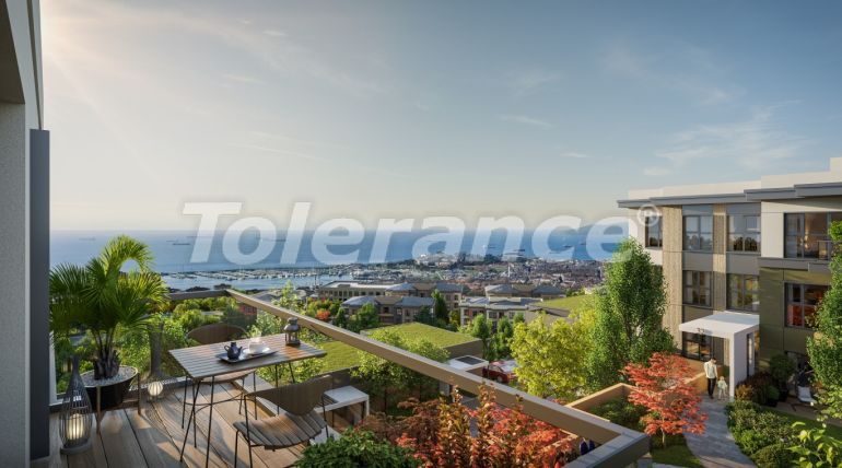 Apartment from the developer in Pendik, İstanbul with sea view with installment - buy realty in Turkey - 132493