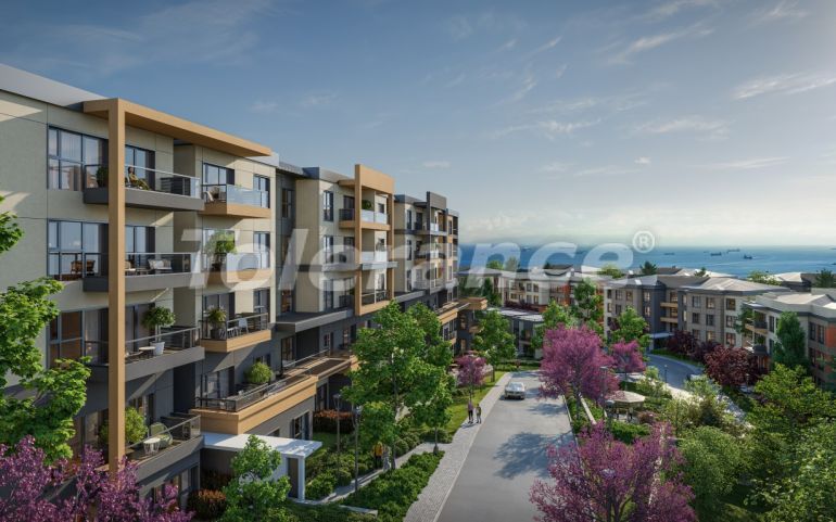 Apartment from the developer in Pendik, İstanbul with sea view with installment - buy realty in Turkey - 132494