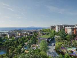 شقق من المتعهد في:في بنديك, اسطنبول اطلالة على البحر تقسيط - شراء عقار في تركيا - 132496