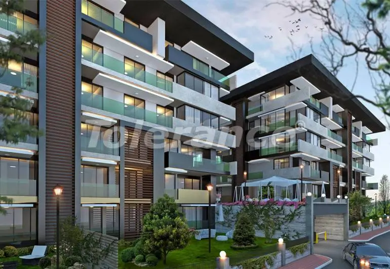 Apartment in Sariyer, İstanbul pool installment - 10080 Apartment in Sariyer, İstanbul pool installment - buy realty in Turkey - 10080