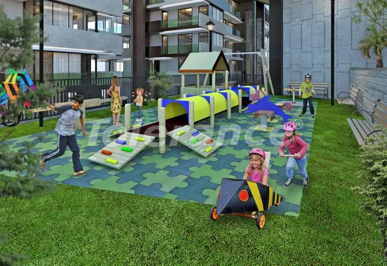 Apartment in Sariyer, İstanbul pool installment - 10083 Apartment in Sariyer, İstanbul pool installment - buy realty in Turkey - 10083