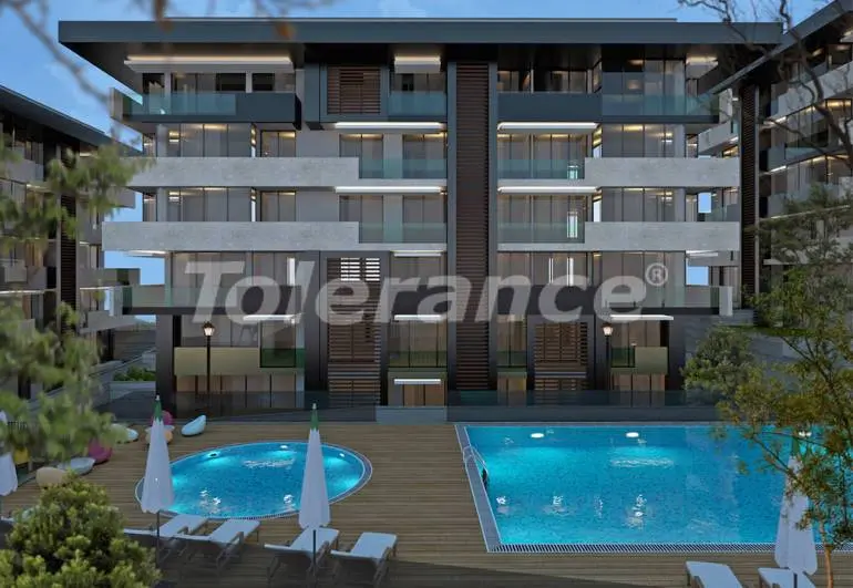 Apartment in Sariyer, İstanbul pool installment - 10084 Apartment in Sariyer, İstanbul pool installment - buy realty in Turkey - 10084