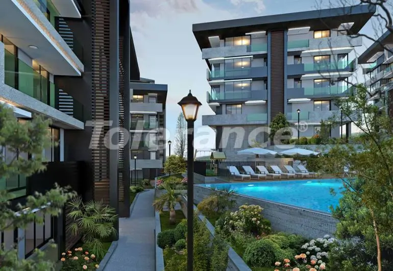 Apartment in Sariyer, İstanbul pool installment - 10087 Apartment in Sariyer, İstanbul pool installment - buy realty in Turkey - 10087