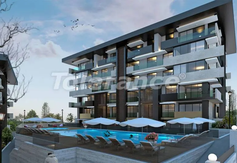 Apartment in Sariyer, İstanbul pool installment - 10090 Apartment in Sariyer, İstanbul pool installment - buy realty in Turkey - 10090