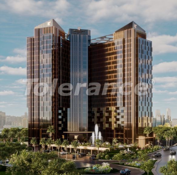 Appartement van de ontwikkelaar in Sarıyer, Istanboel zeezicht zwembad afbetaling - onroerend goed kopen in Turkije - 131721