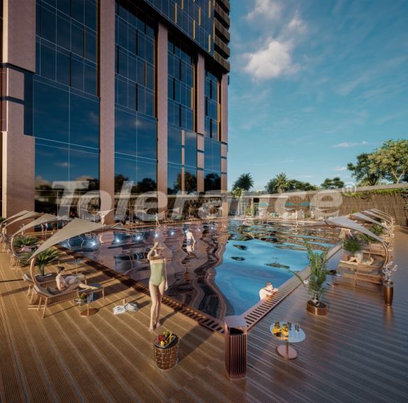 Appartement van de ontwikkelaar in Sarıyer, Istanboel zeezicht zwembad afbetaling - onroerend goed kopen in Turkije - 131730
