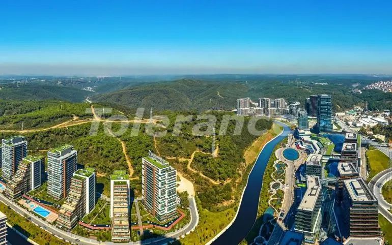 Apartment in Sariyer, İstanbul with pool - 23039 Apartment in Sariyer, İstanbul with pool - buy realty in Turkey - 23039