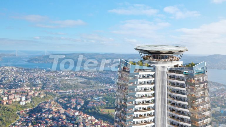 Appartement van de ontwikkelaar in Sarıyer, Istanboel afbetaling - onroerend goed kopen in Turkije - 68300