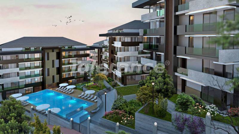 Apartment in Sarıyer, Istanbul pool ratenzahlung - immobilien in der Türkei kaufen - 10078 Apartment in Sarıyer, Istanbul pool ratenzahlung - immobilien in der Türkei kaufen - 10078