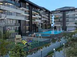 Apartment in Sariyer, İstanbul pool installment - buy realty in Turkey - 10076
