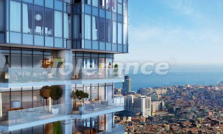 Apartment in Sisli, İstanbul pool installment - buy realty in Turkey - 18480