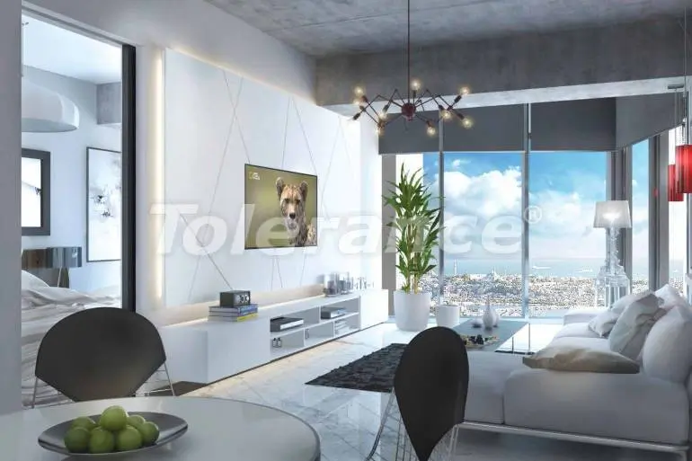 Apartment in Sisli, İstanbul pool installment - 18489 Apartment in Sisli, İstanbul pool installment - buy realty in Turkey - 18489