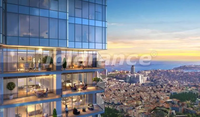 Apartment in Sisli, İstanbul pool installment - 405 Apartment in Sisli, İstanbul pool installment - buy realty in Turkey - 405