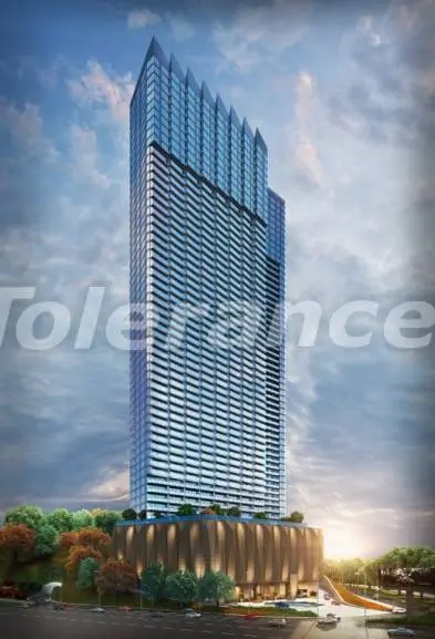 Apartment in Sisli, İstanbul pool installment - 407 Apartment in Sisli, İstanbul pool installment - buy realty in Turkey - 407