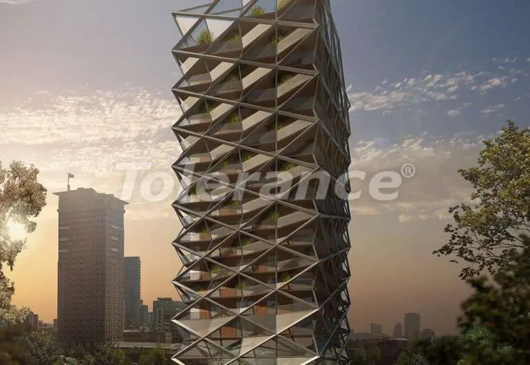 Apartment in Sisli, İstanbul pool - 7189 Apartment in Sisli, İstanbul pool - buy realty in Turkey - 7189