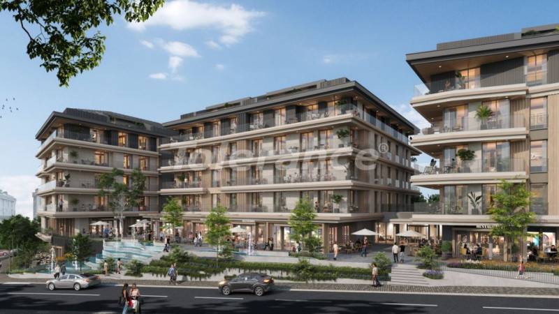 شقق من المتعهد في:في شيشلي, اسطنبول مسبح تقسيط - شراء عقار في تركيا - 116906