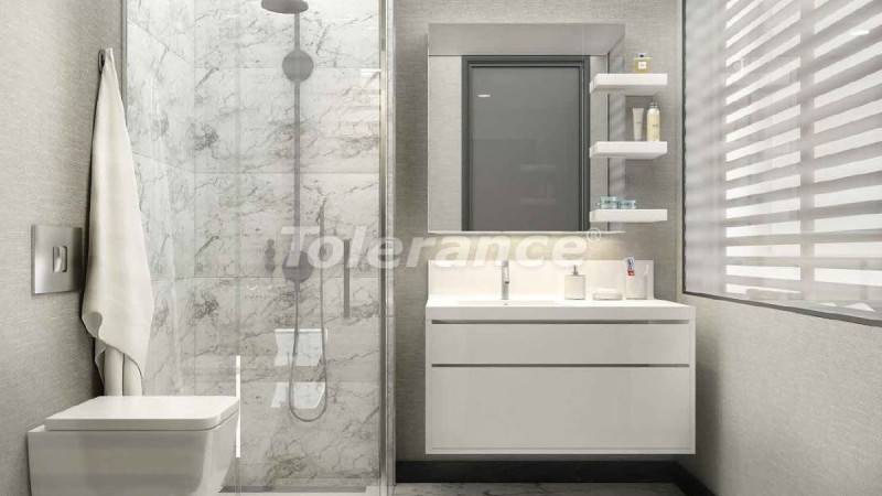 شقق في:في شيشلي, إسطنبول مسبح تقسيط - شراء عقار في تركيا - 18485